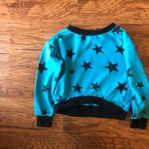 Crop top sweatsheirt